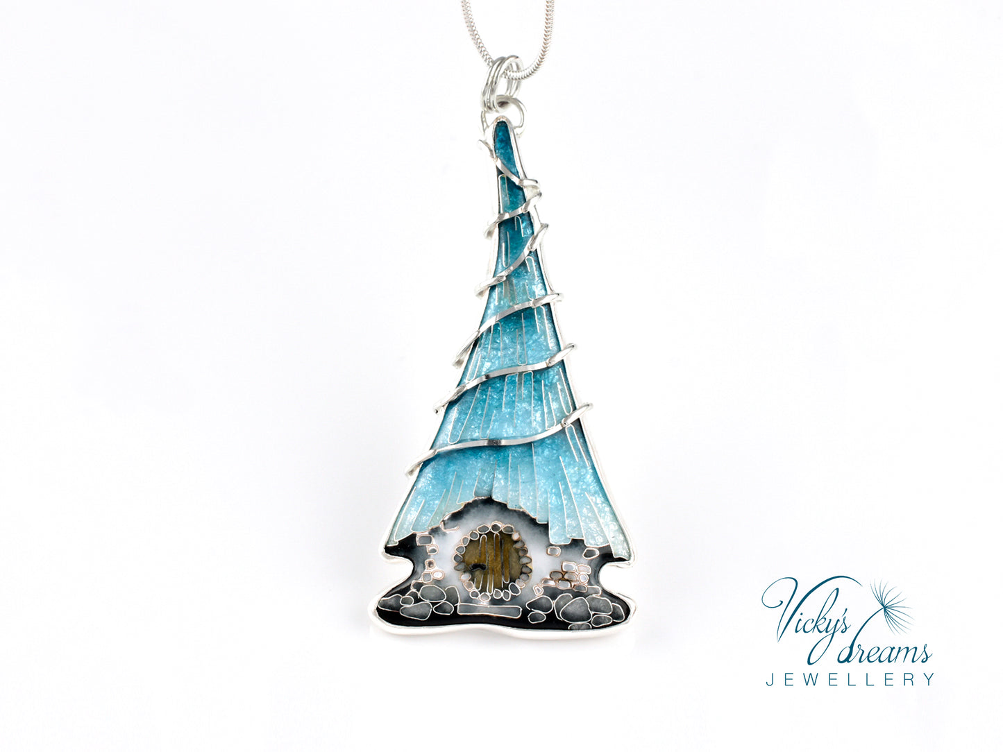 Fairy house pendant