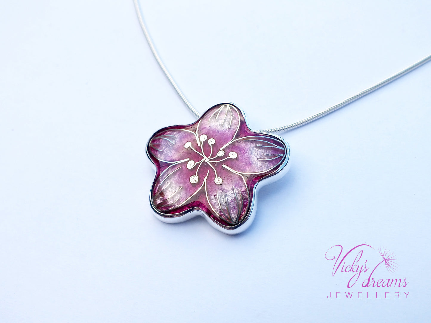 Pink flower