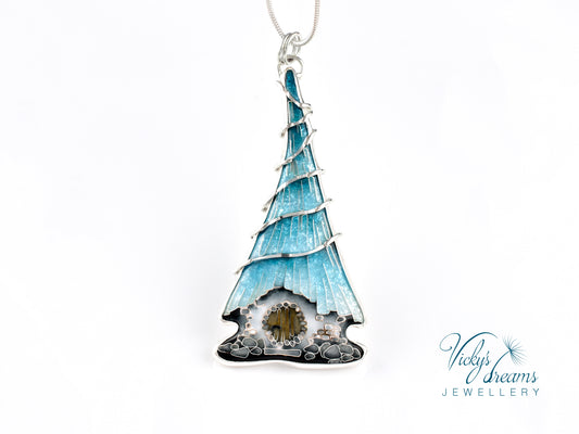 Fairy house pendant