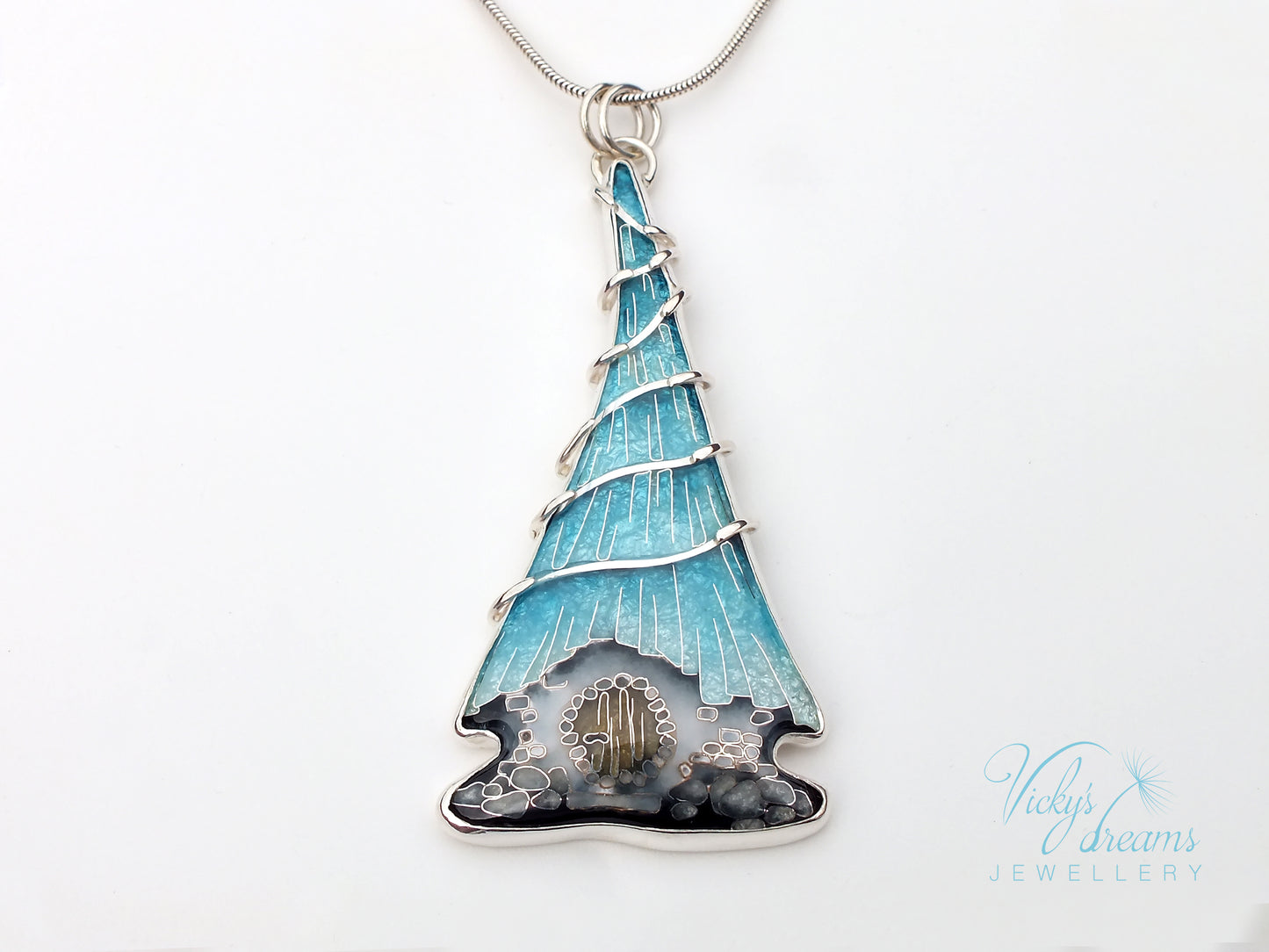 Fairy house pendant