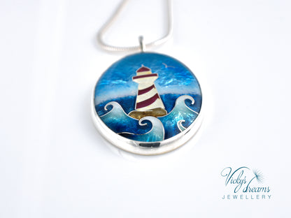 Vibrant color Lighthouse