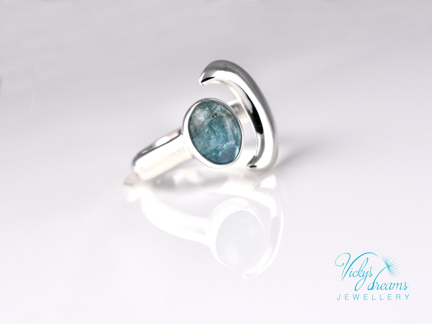Handcrafted Moon Apatite Silver Jewelry for Her or Him