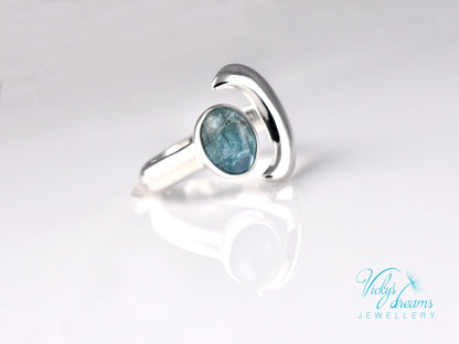 Handcrafted Moon Apatite Silver Jewelry for Her or Him