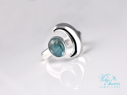 Handcrafted Moon Apatite Silver Jewelry for Her or Him