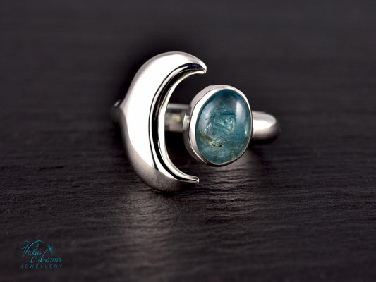 Handcrafted Moon Apatite Silver Jewelry for Her or Him