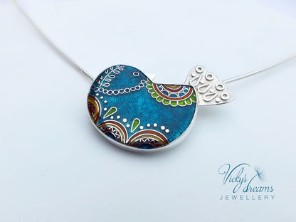 Vibrant color little bird