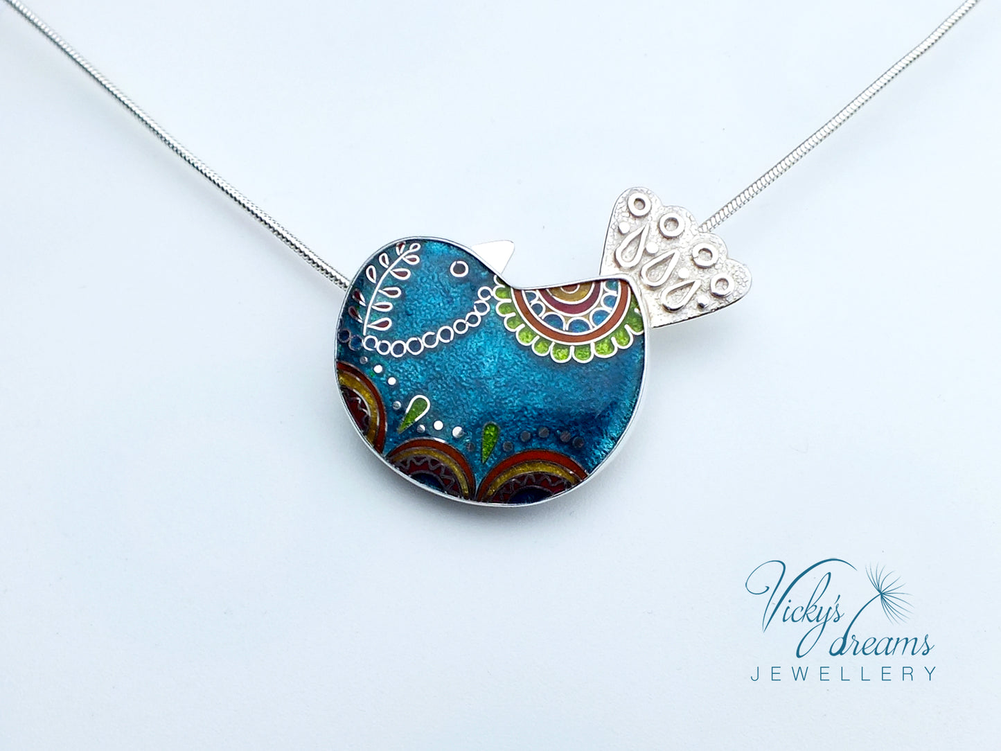 Vibrant color little bird