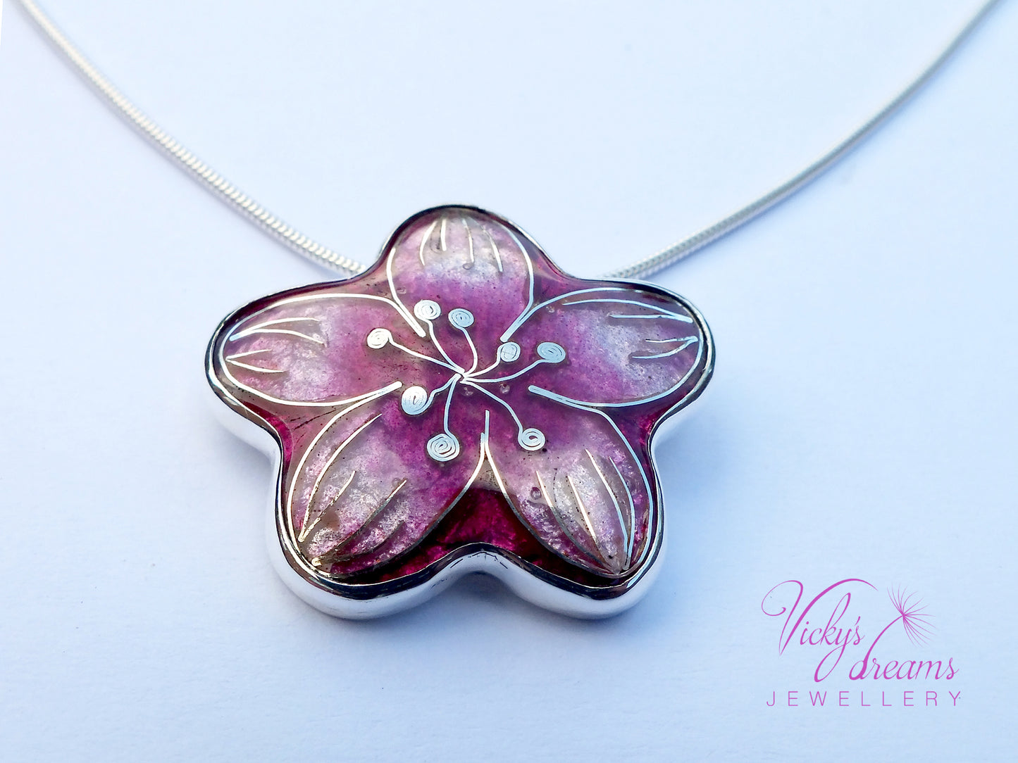 Pink flower